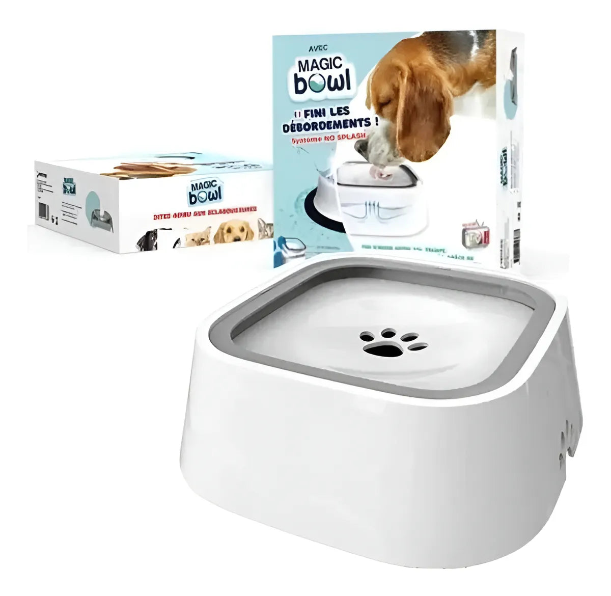 Bebedero Antiderrame para Mascotas – Magic Bowl No Splash