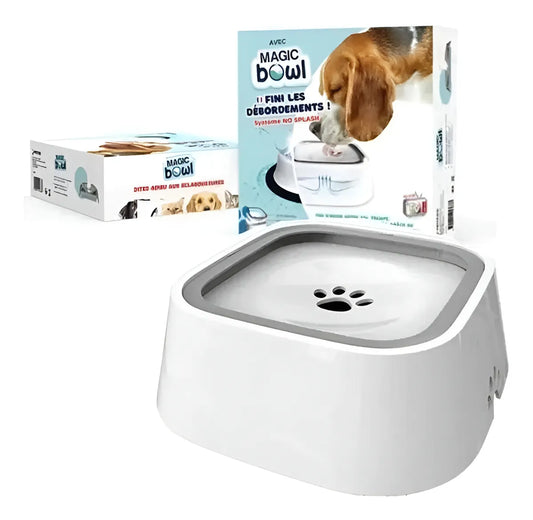 Bebedero Antiderrame para Mascotas – Magic Bowl No Splash
